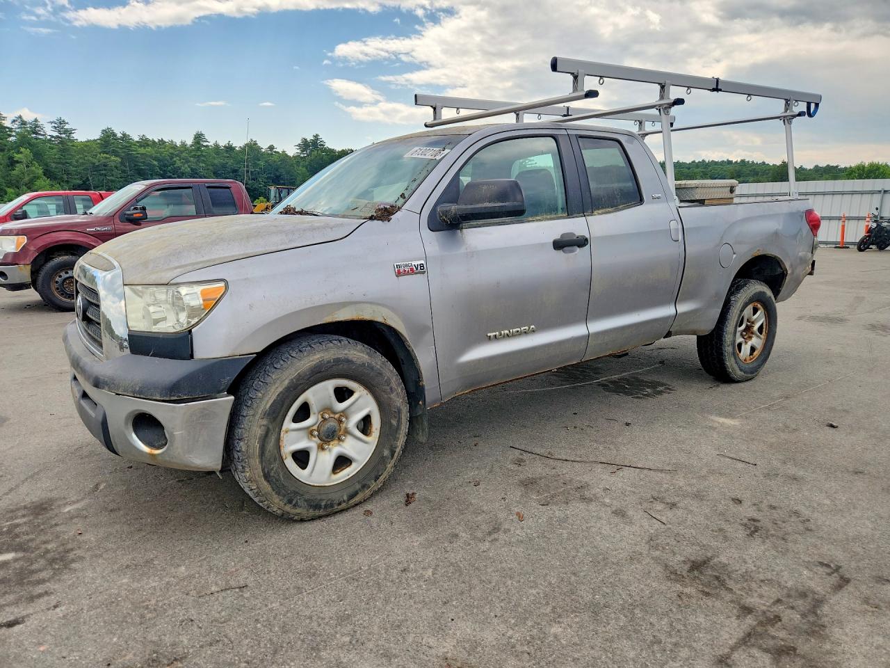2008 Toyota Tundra Sr5 Серебряный vin: 5TFBV54118X069633