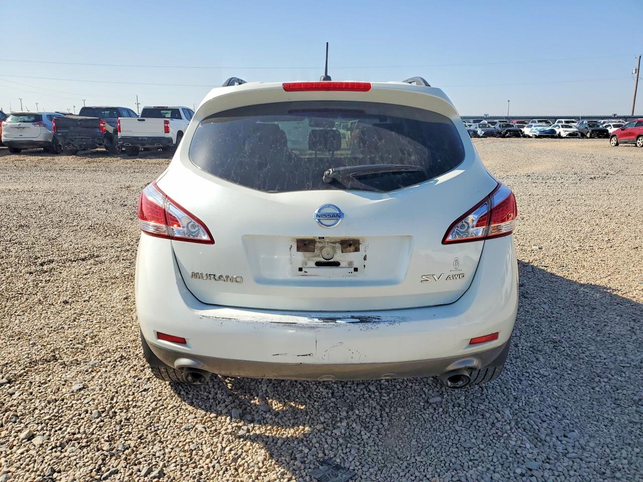 2011 Nissan Murano S Белый vin: JN8AZ1MW5BW154710