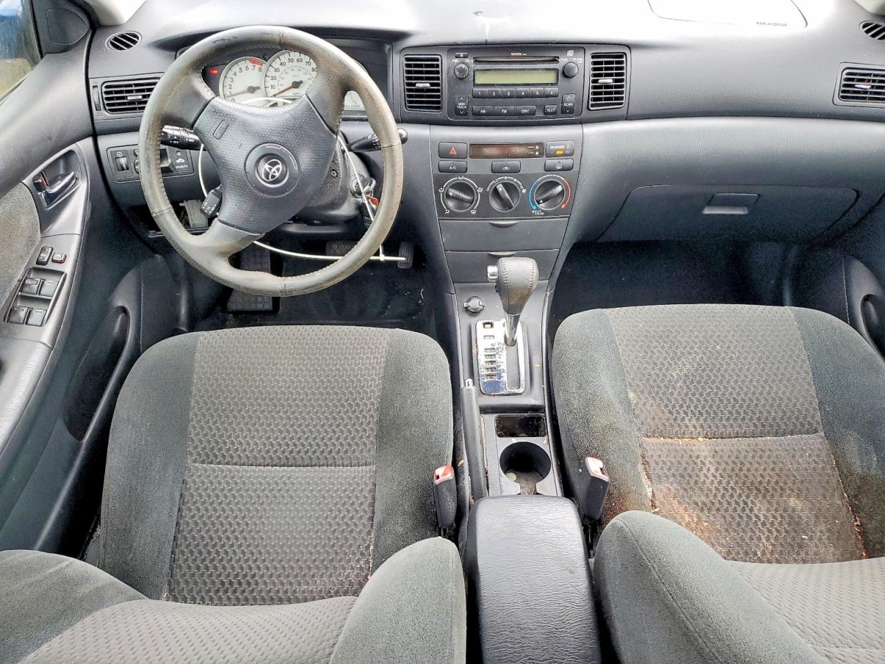 2007 Toyota Corolla S Синий vin: 2T1BR32E97C749257