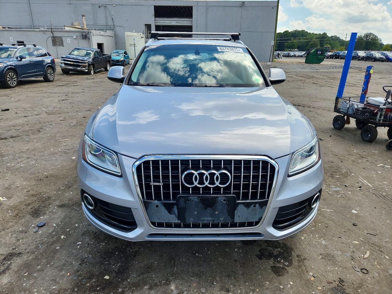 2015 Audi Q5 Premium Plus Silver vin: WA1LFAFP2FA115783