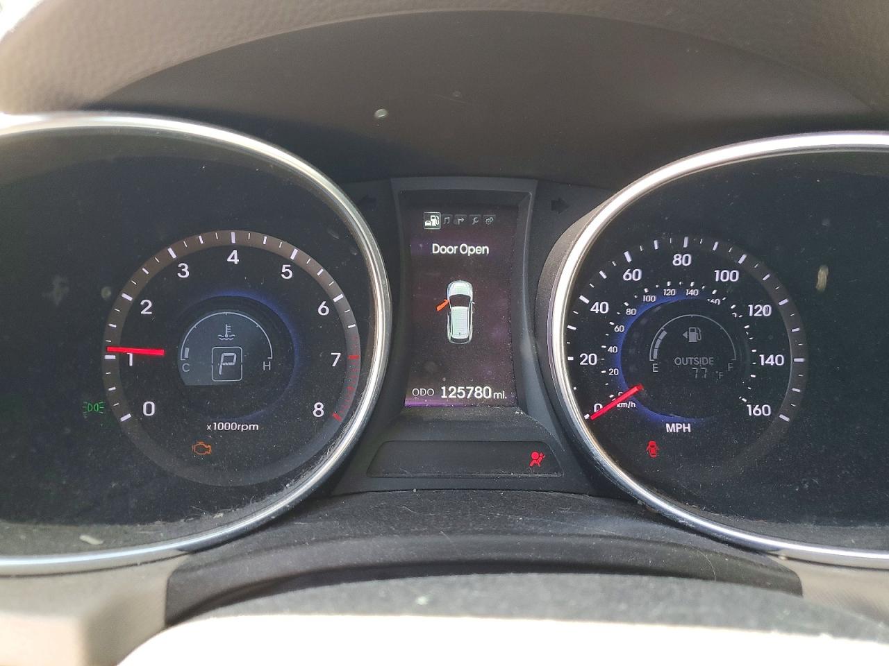 2013 Hyundai Santa Fe Sport 2.4l Gray vin: 5XYZUDLB3DG085139