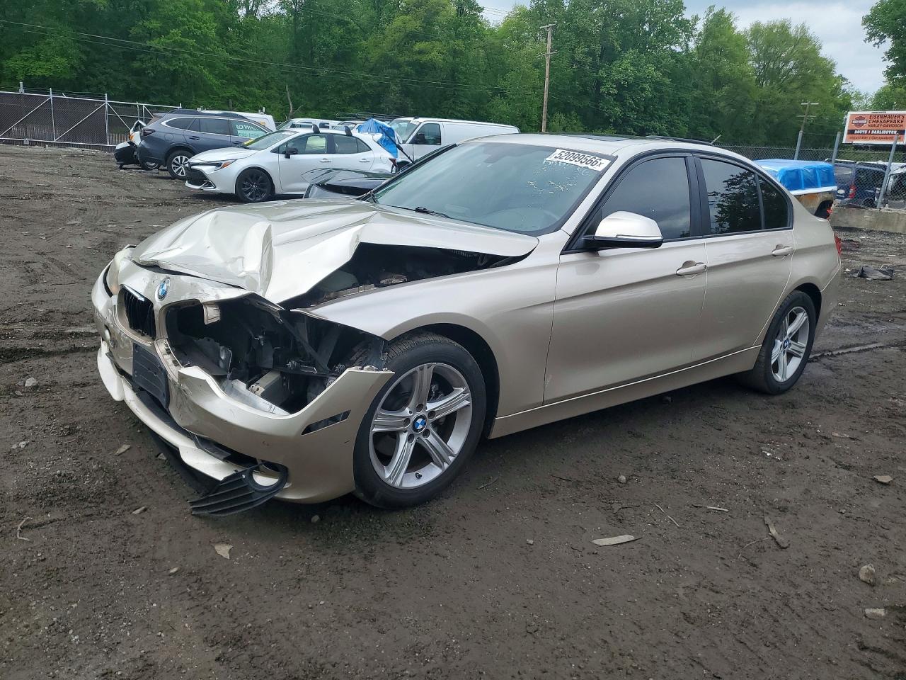 2015 Bmw 320 I Xdrive Gold vin: WBA3C3G56FNS74092