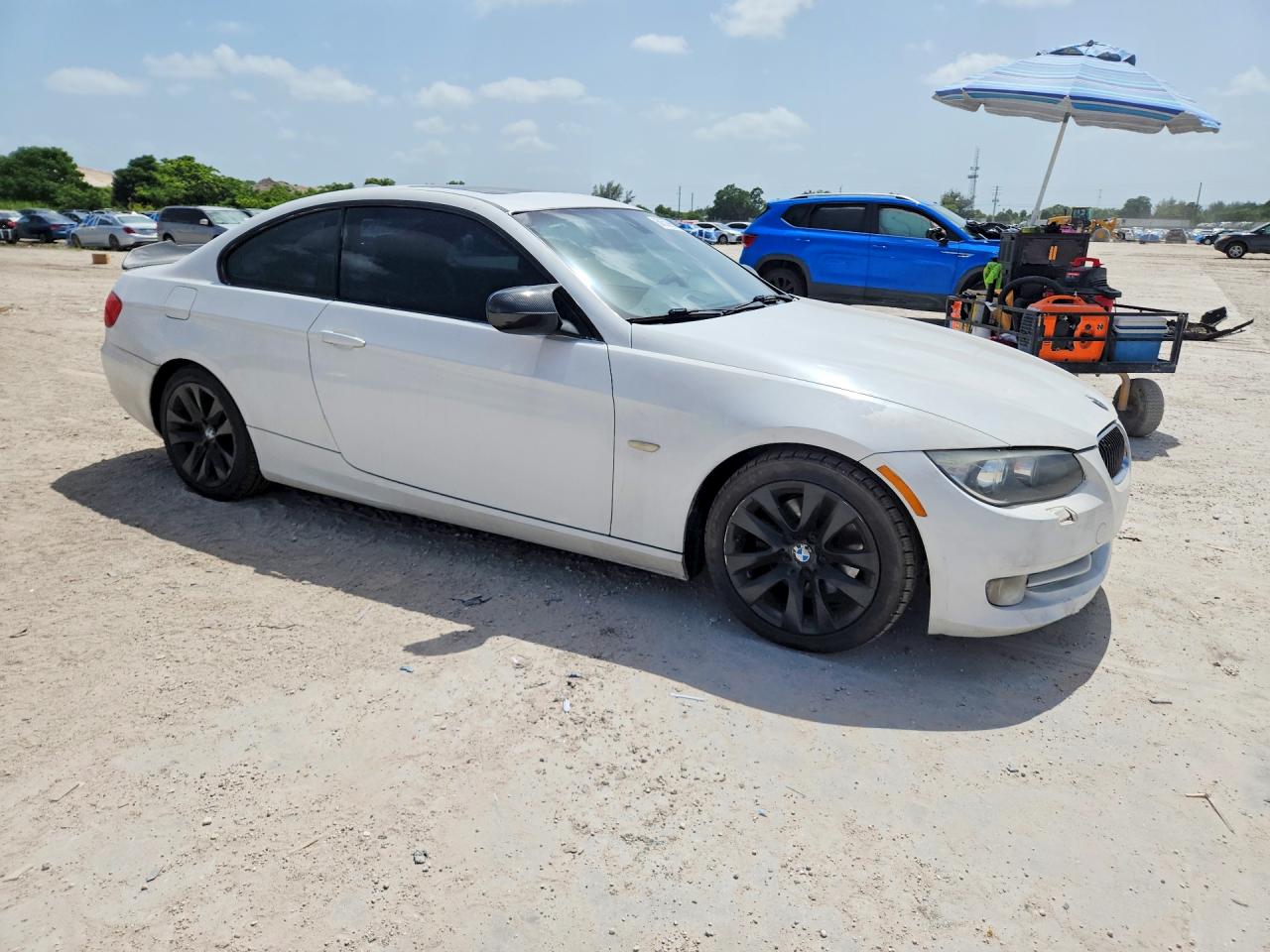 2013 Bmw 328 I Sulev White vin: WBAKE5C59DJ107334