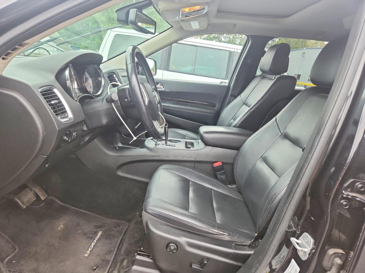 2013 Dodge Durango Crew Black vin: 1C4RDJDG2DC668668
