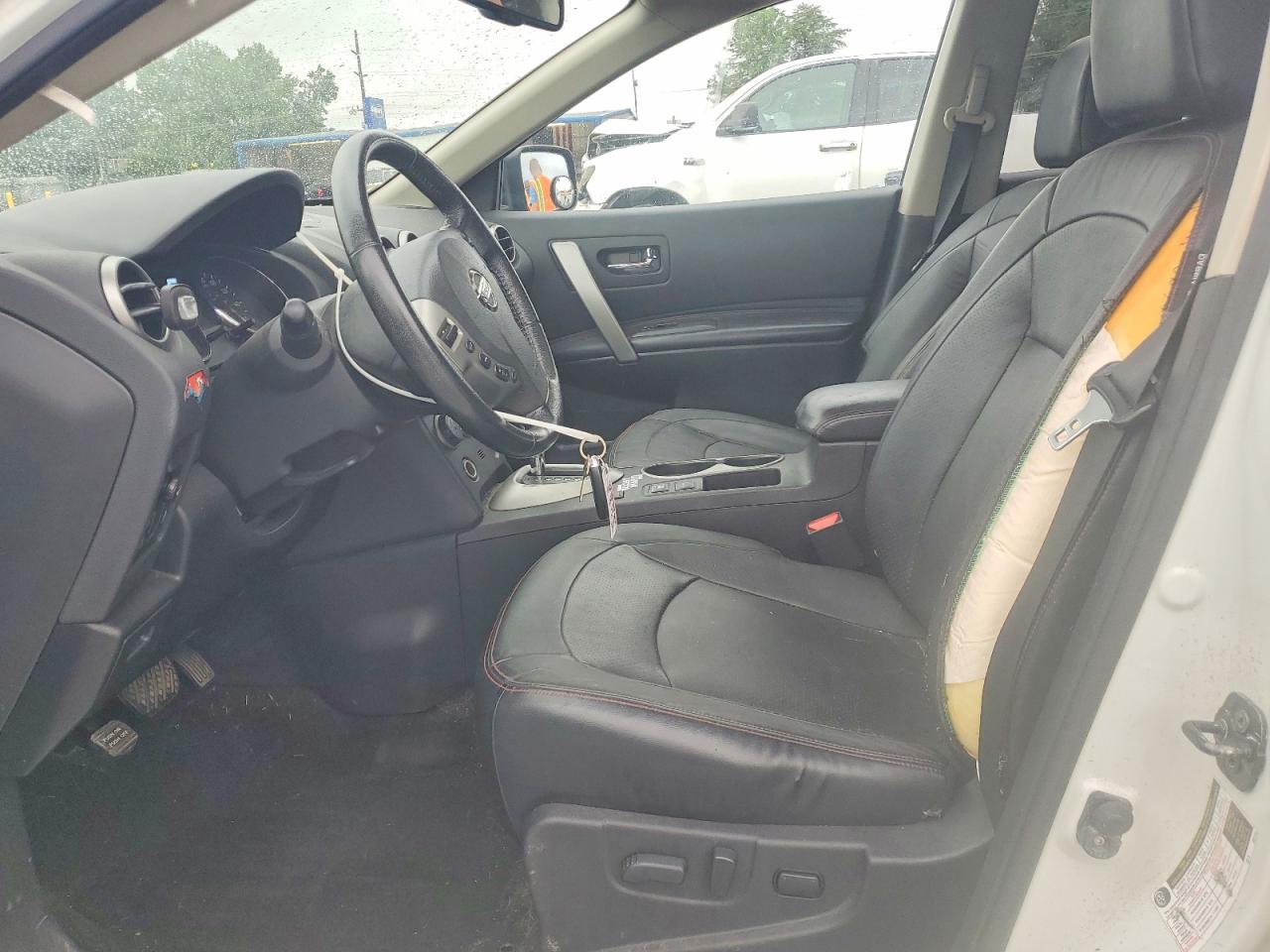 2013 Nissan Rogue S White vin: JN8AS5MV1DW621837