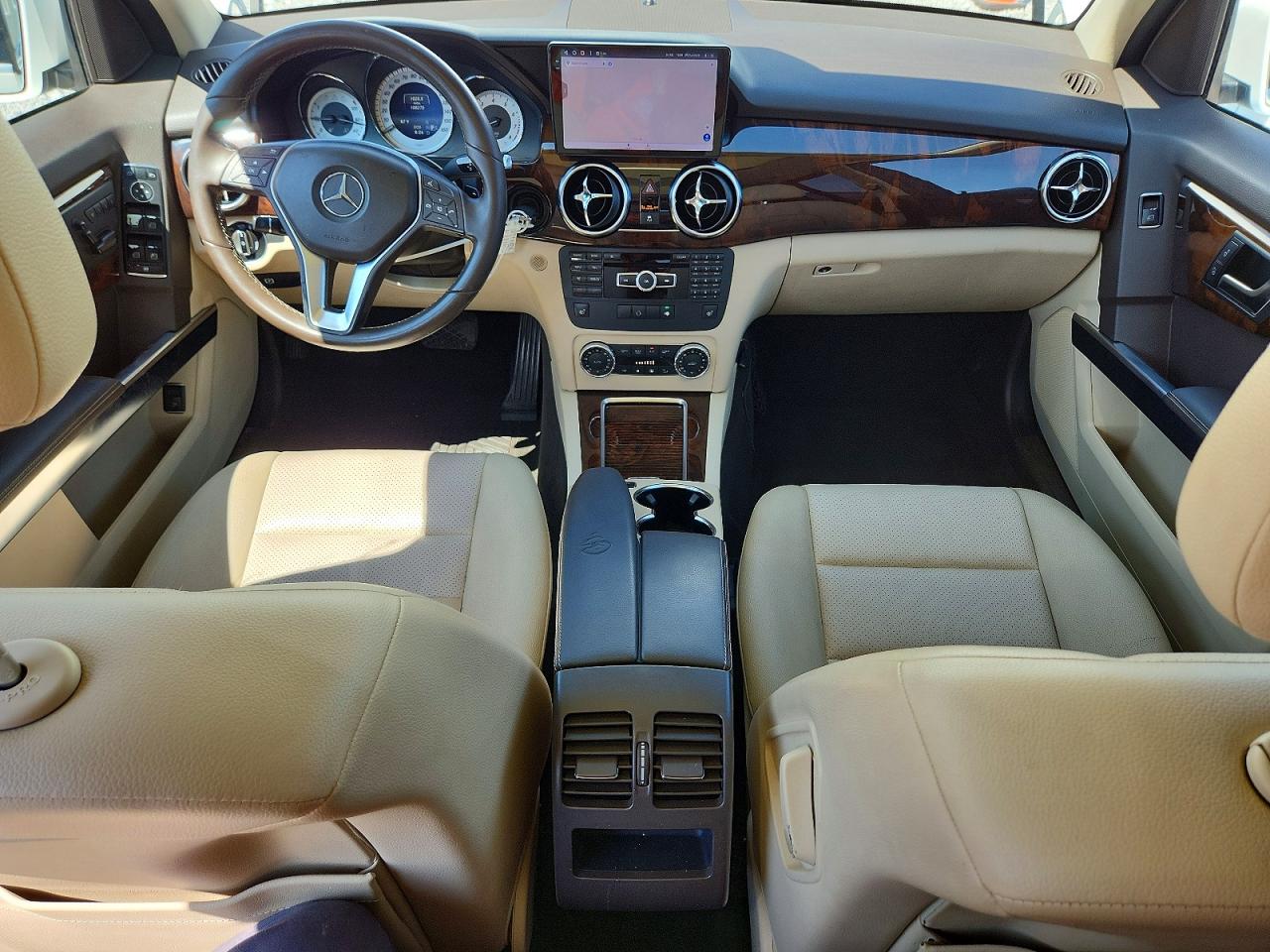 2014 Mercedes-benz Glk 350 White vin: WDCGG5HBXEG202978