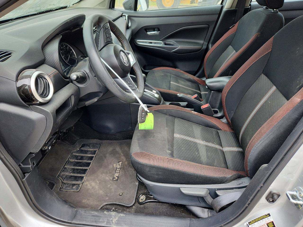 2024 Nissan Versa Sr Silver vin: 3N1CN8FV9RL881073