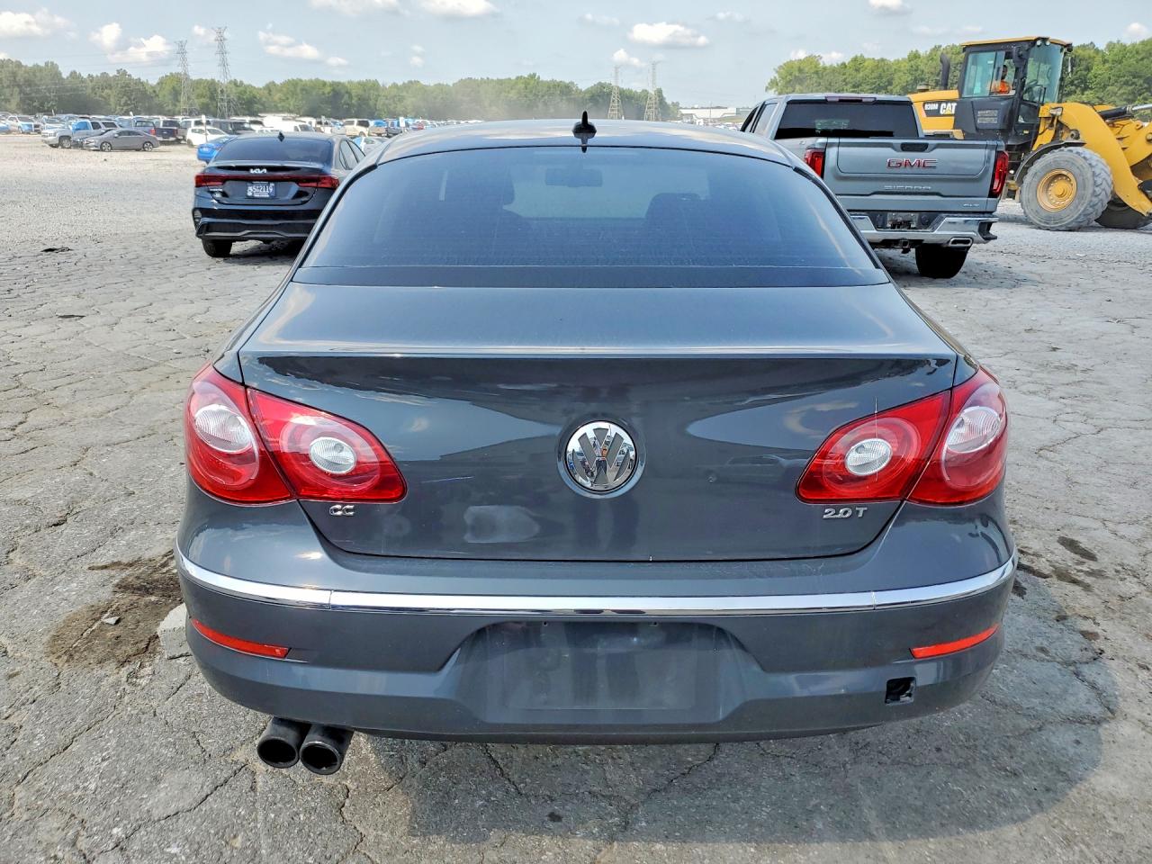 2012 Volkswagen Cc Sport Gray vin: WVWMN7AN3CE541332