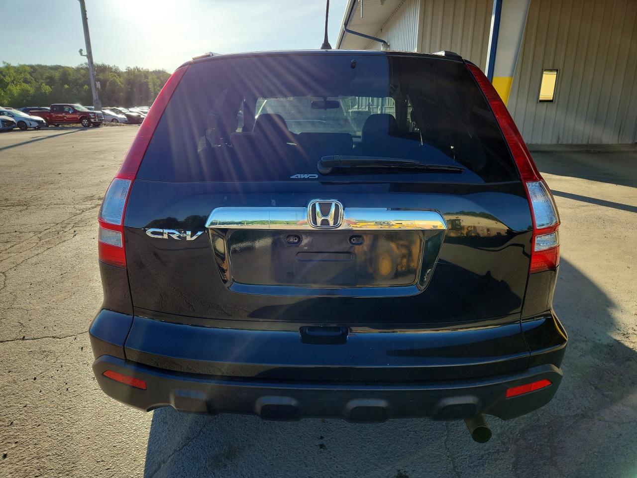2008 Honda Cr-v Black vin: JHLRE48518C078722
