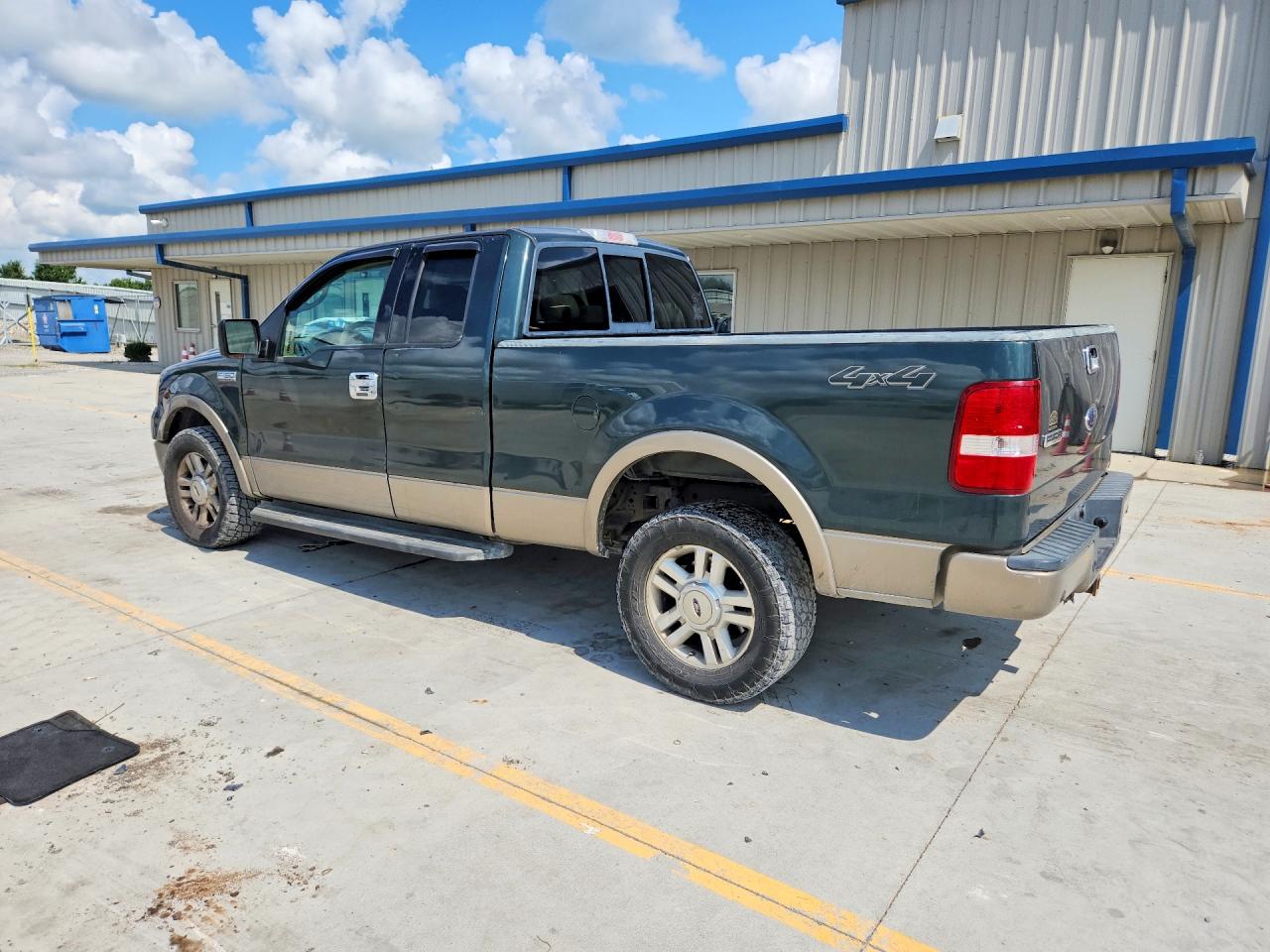 2004 Ford F150 Зеленый vin: 1FTPX14564NA99292