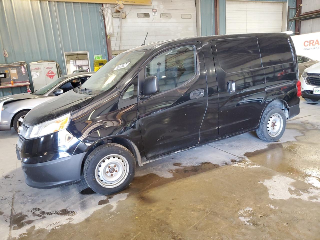 2015 Chevrolet City Express Ls Black vin: 3N63M0YN0FK715828