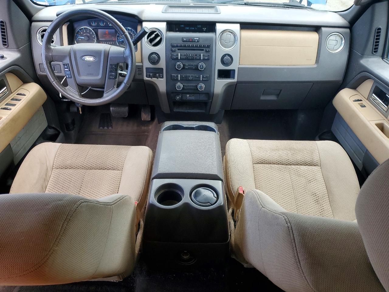2011 Ford F150 Super Cab Blue vin: 1FTFX1EF1BFA16412