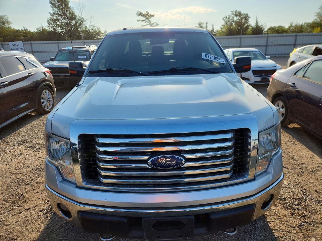 2012 Ford F150 Supercrew Silver vin: 1FTFW1EF8CFC49160