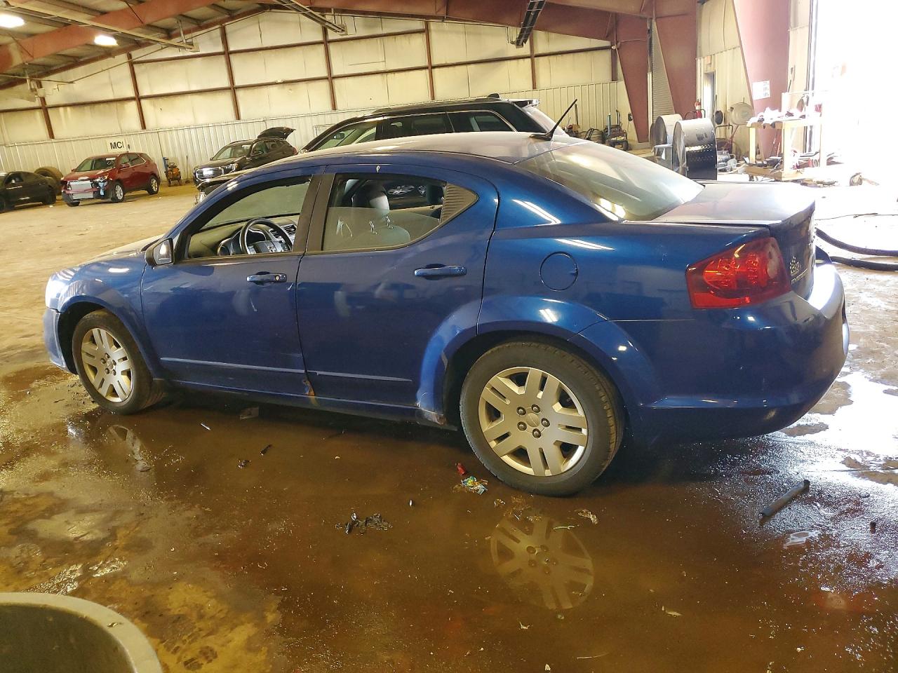 2012 Dodge Avenger Se Blue vin: 1C3CDZAG8CN269800