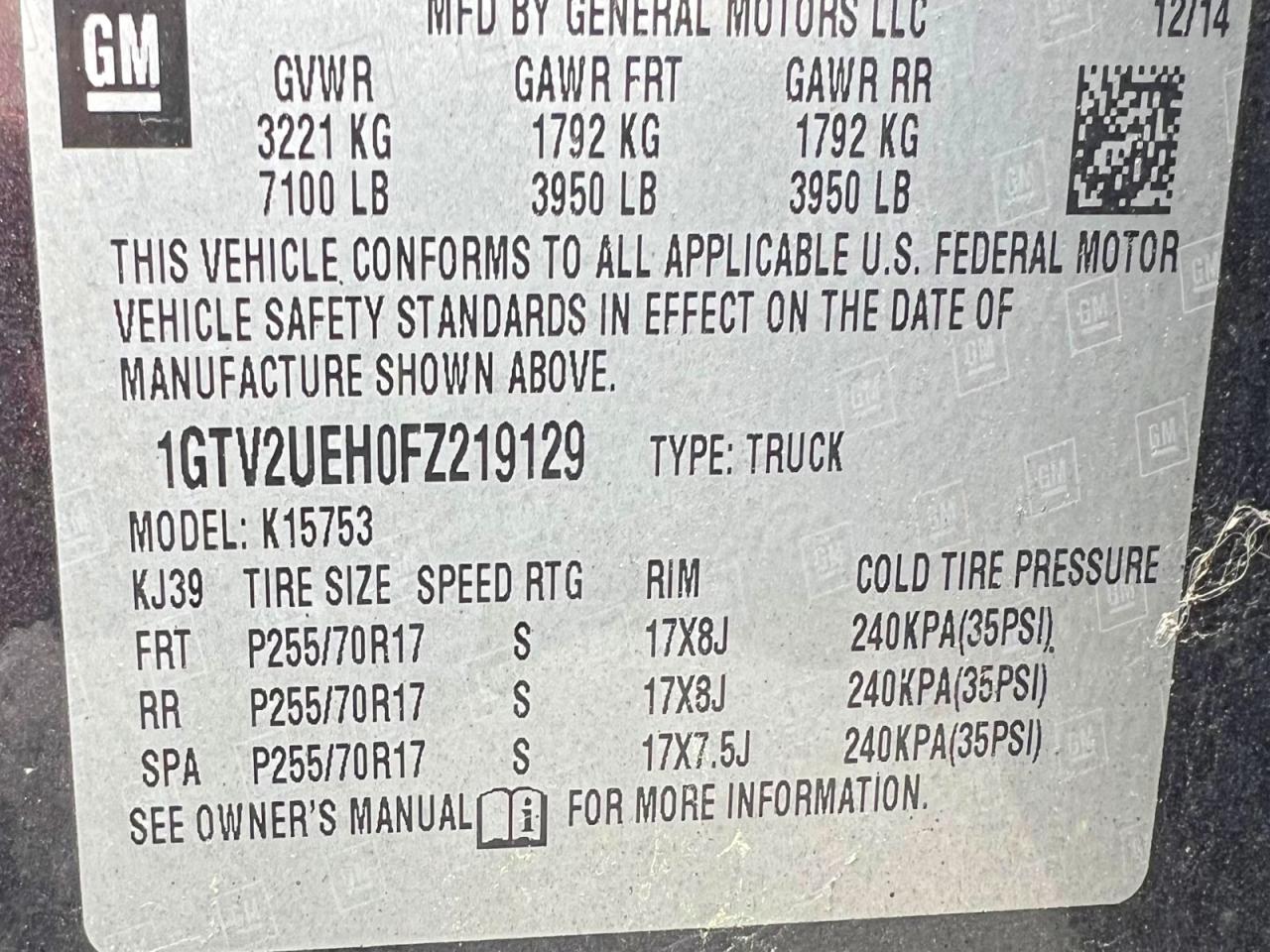 2015 Gmc Sierra K1500 Sle Beige vin: 1GTV2UEH0FZ219129