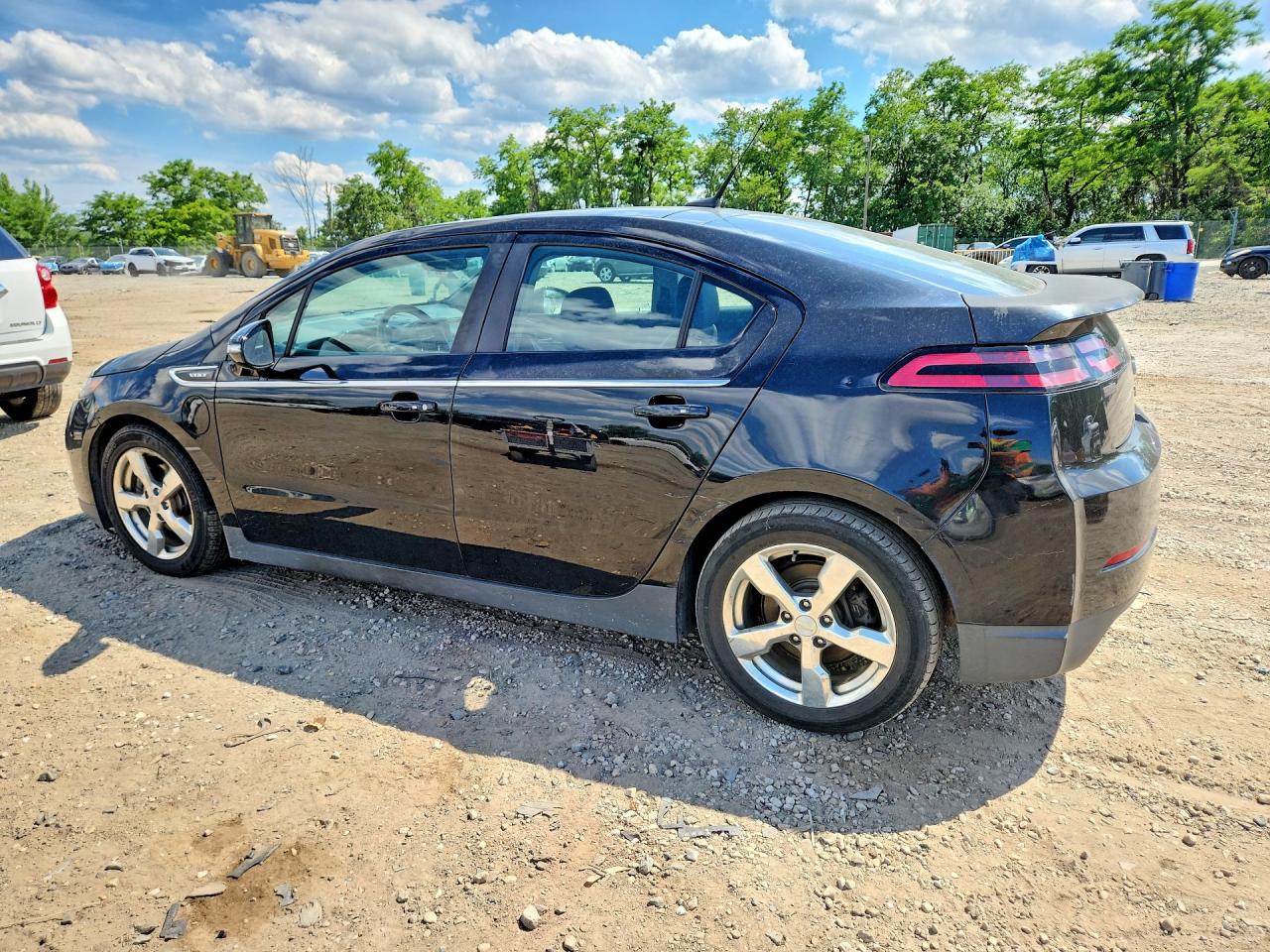 2013 Chevrolet Volt Black vin: 1G1RD6E40DU112007