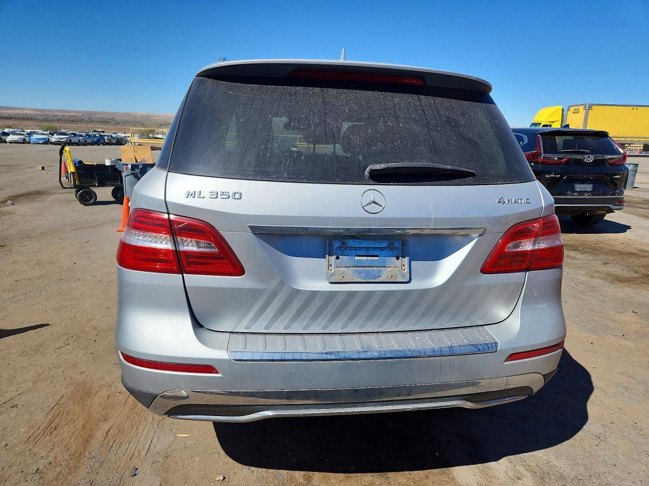 2012 Mercedes-benz Ml 350 4matic Silver vin: 4JGDA5HB1CA036064