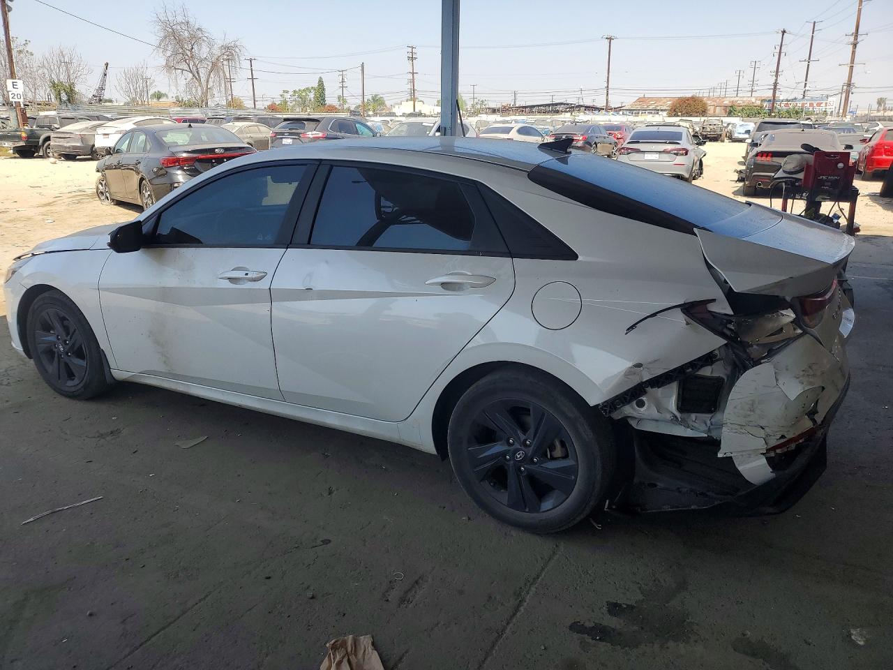 2023 Hyundai Elantra Sel White vin: 5NPLM4AG2PH093282