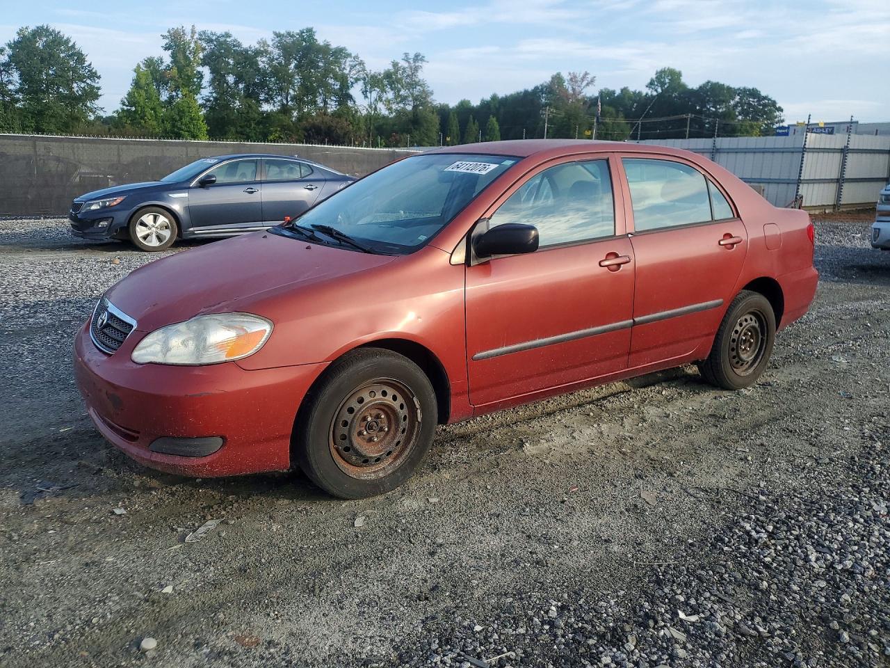 2008 Toyota Corolla Ce Red vin: 1NXBR32E18Z948903