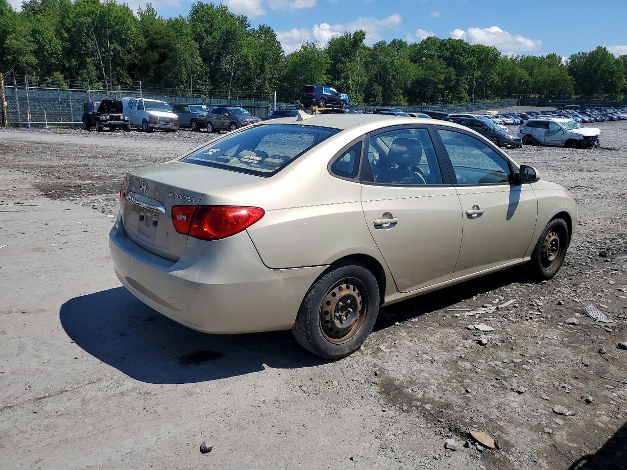 2010 Hyundai Elantra Gls Tan vin: KMHDU4ADXAU023659