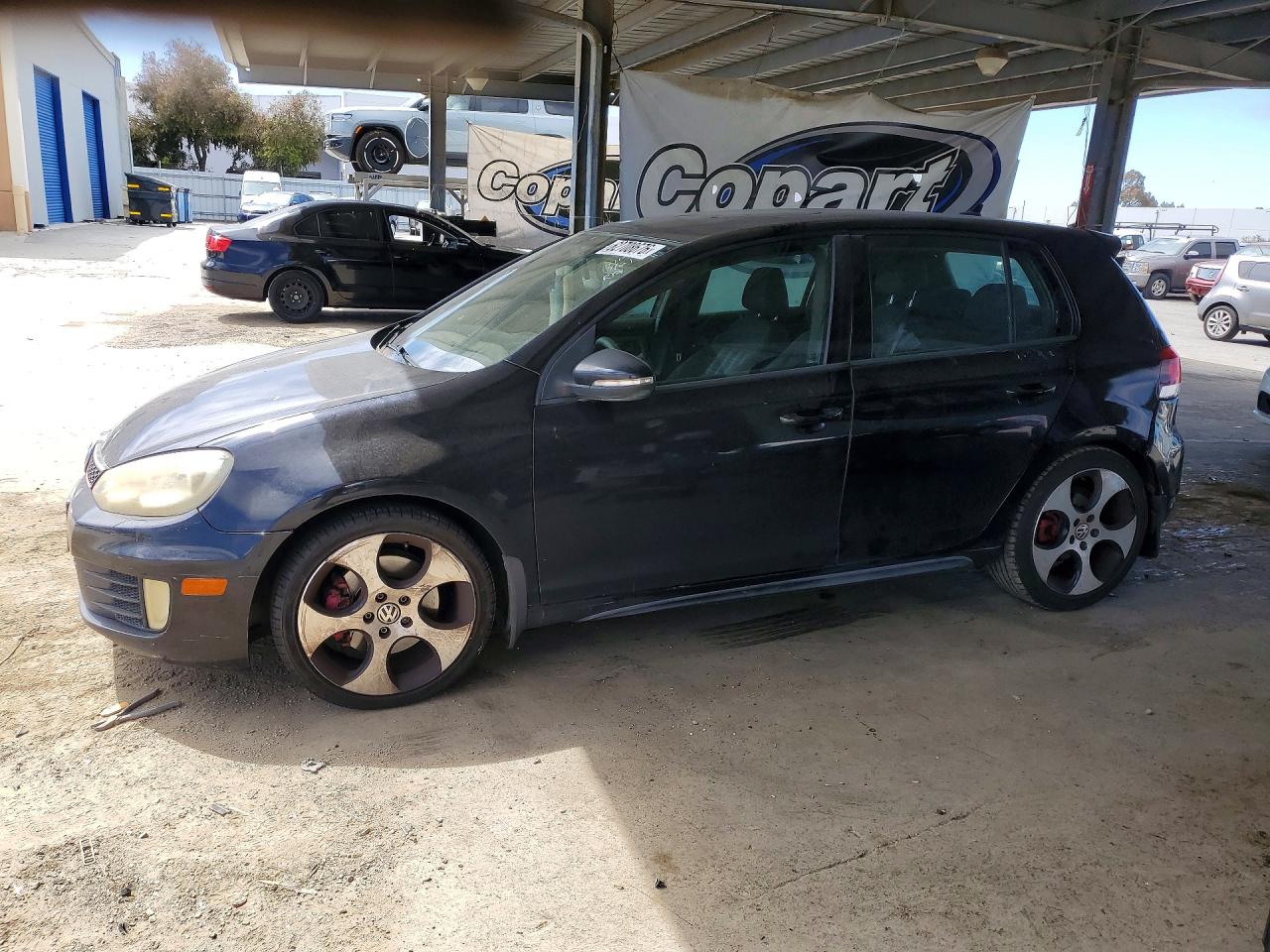 2011 Volkswagen Gti Black vin: WVWHD7AJ2BW152921