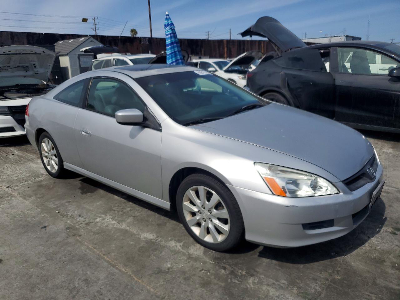 2006 Honda Accord Ex Silver vin: 1HGCM82666A004320