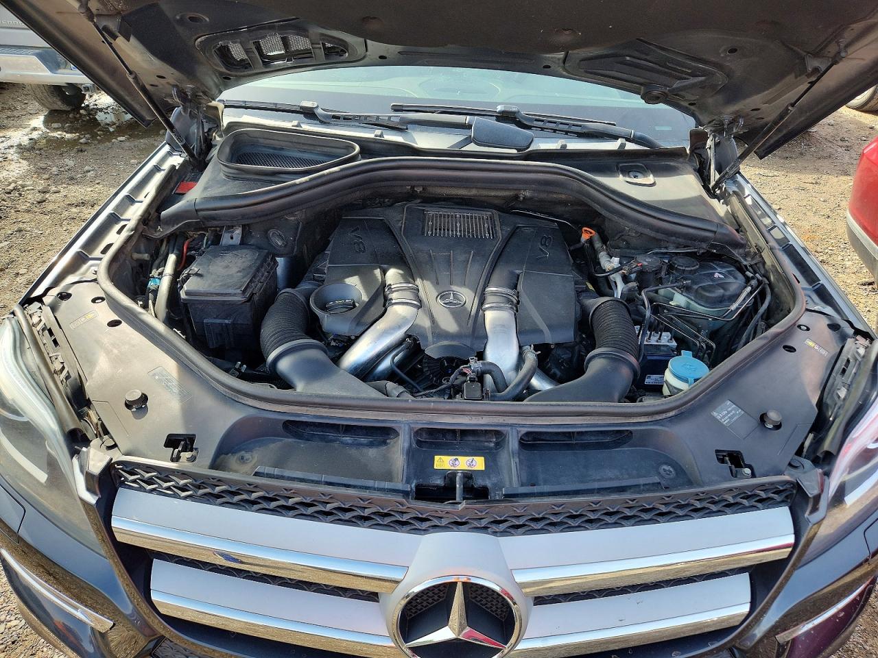 2013 Mercedes-benz Gl 450 4matic Gray vin: 4JGDF7CE9DA102022