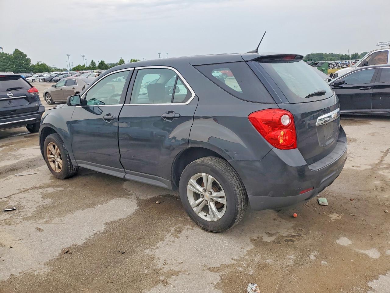 2014 Chevrolet Equinox Ls Gray vin: 2GNALAEK6E6267189