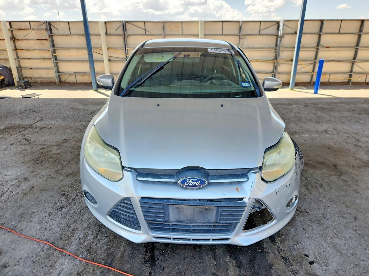 2013 Ford Focus Se Silver vin: 1FADP3F24DL234031
