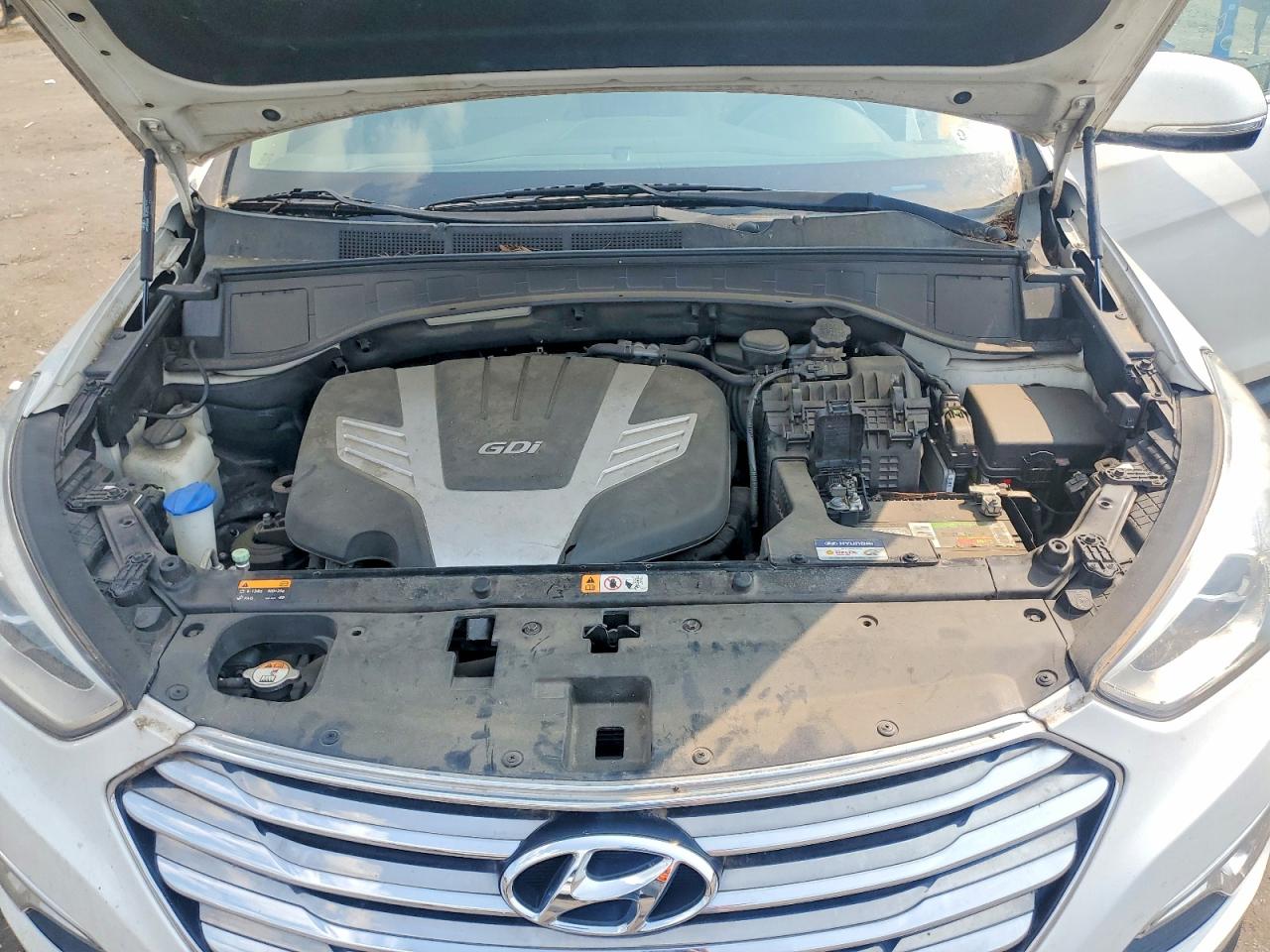 2014 Hyundai Santa Fe Limited Белый vin: KM8SR4HF9EU072020