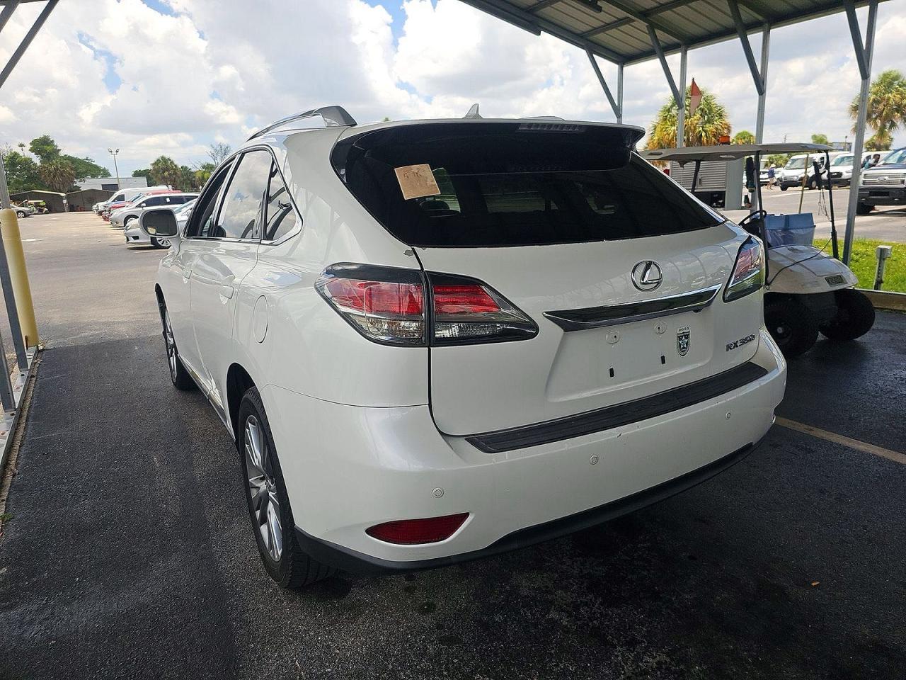 2013 Lexus Rx 350 White vin: 2T2ZK1BA8DC110024