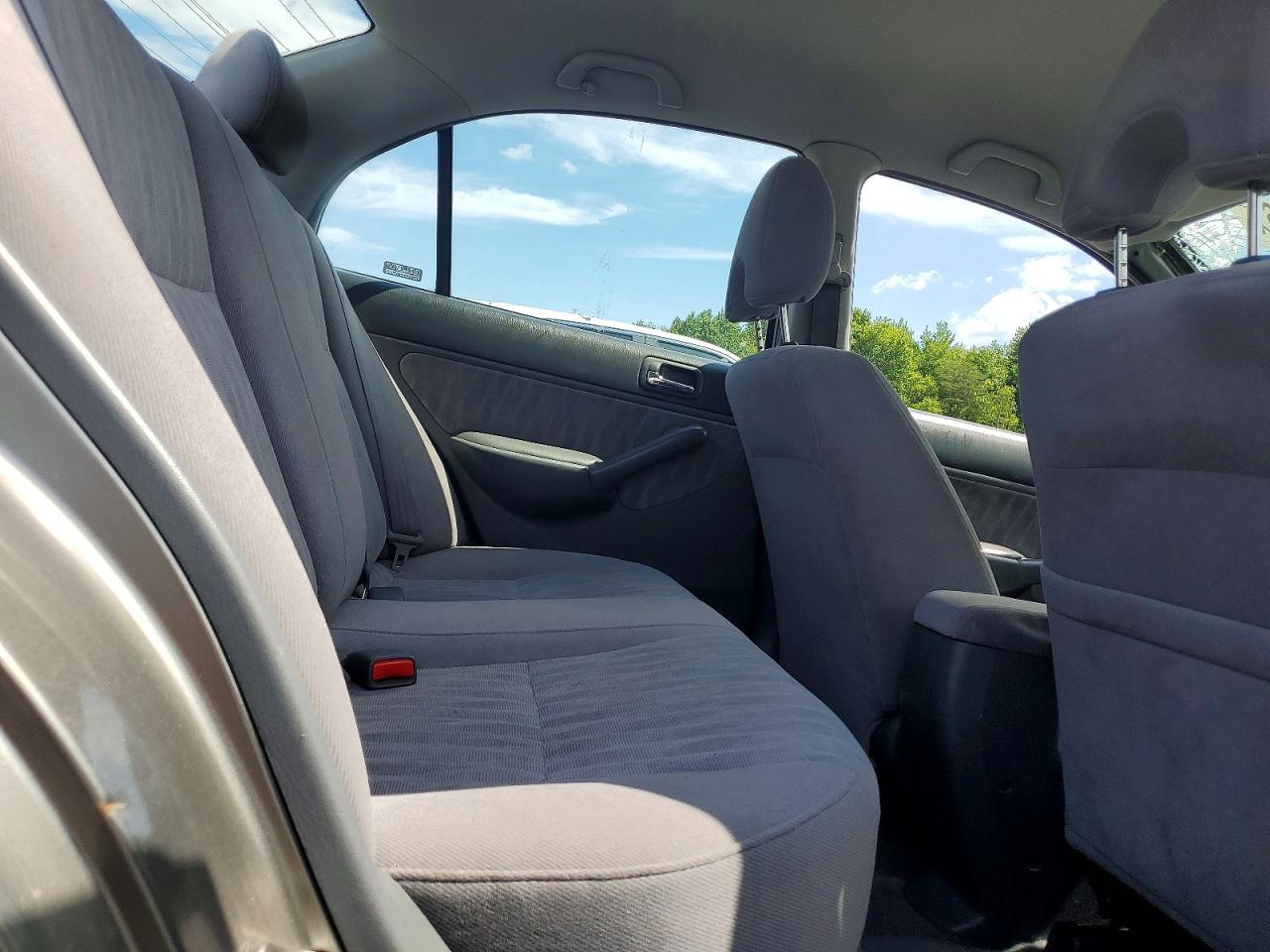 2005 Honda Civic Lx Серый vin: JHMES165X5S006715