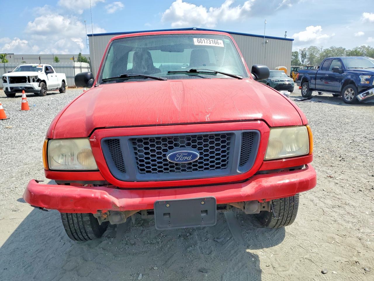 2004 Ford Ranger Красный vin: 1FTYR10U34PA57999