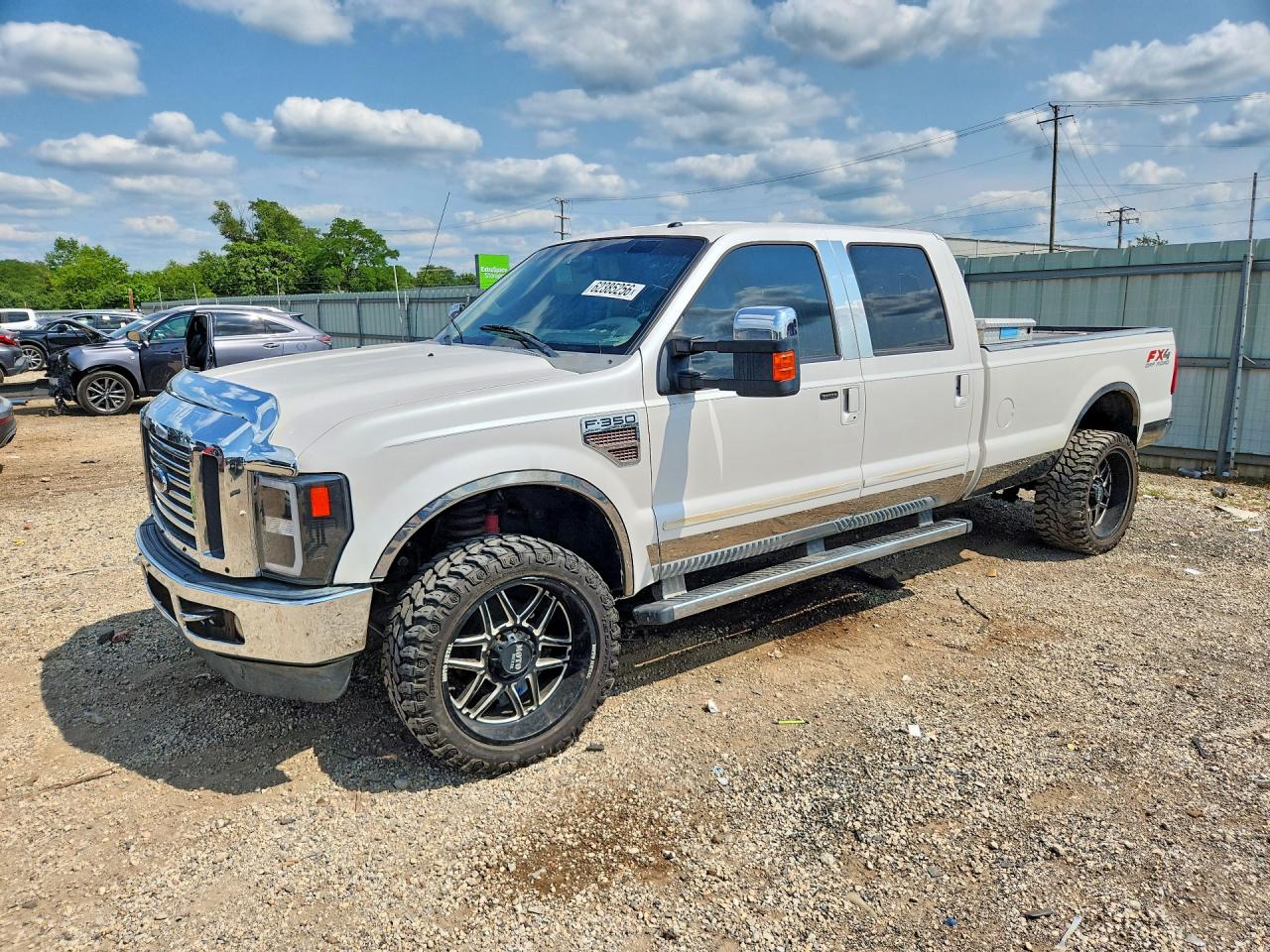 2010 Ford F350 Super Duty White vin: 1FTWW3BR5AEB33993
