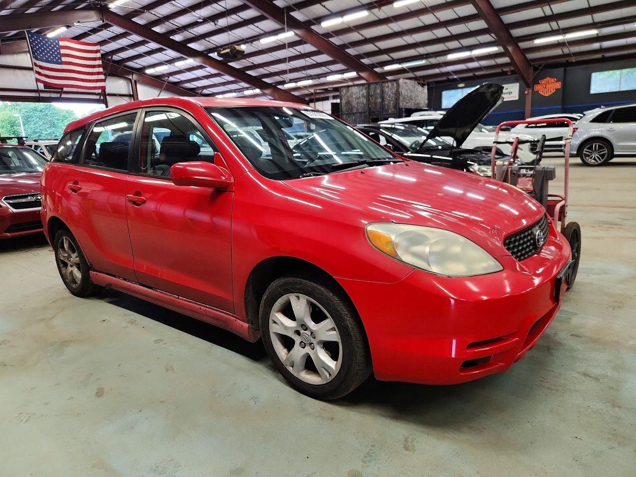 2003 Toyota Corolla Matrix Xrs Красный vin: 2T1KY32E23C041140