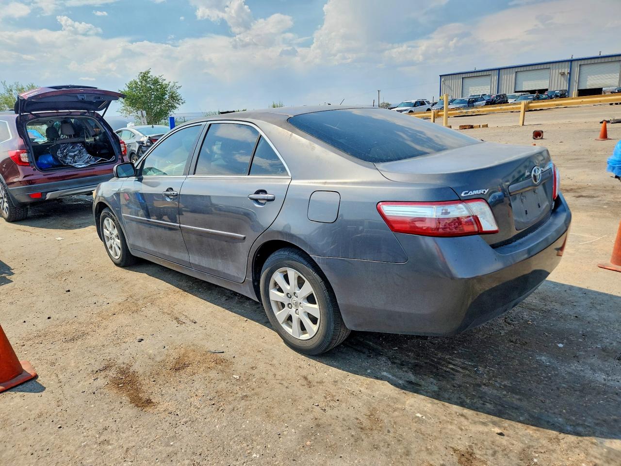 2007 Toyota Camry Hybrid Gray vin: 4T1BB46K47U015957