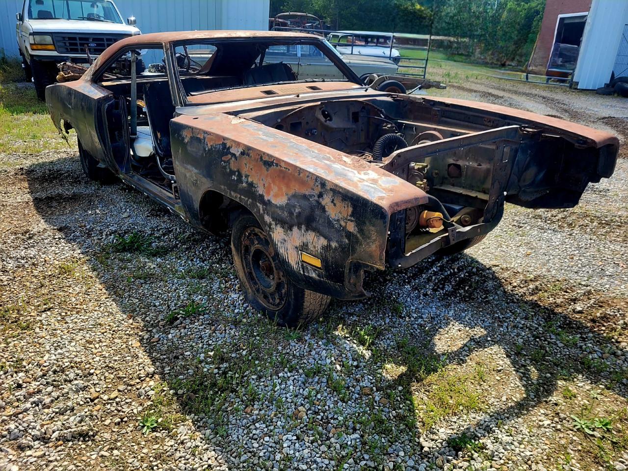 1969 Dodge Charger Черный vin: XP29H9B442352