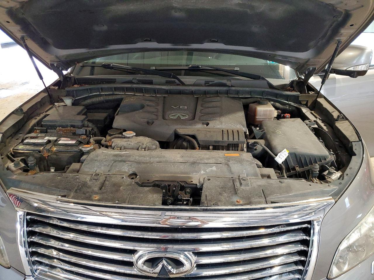 2014 Infiniti Qx80 Base Серый vin: JN8AZ2NE6E9063315