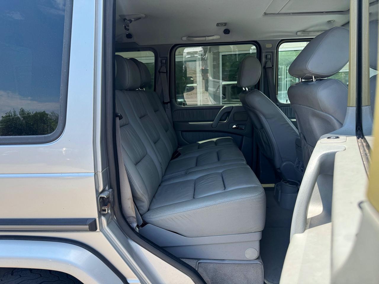 2005 Mercedes-benz G 500 Silver vin: WDCYR49E85X158707