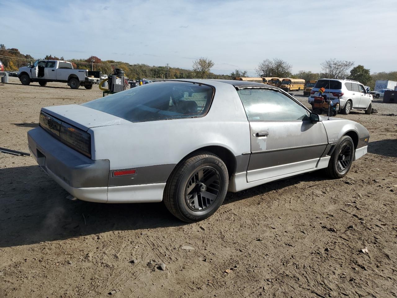 1989 Pontiac Firebird Trans Am Gray vin: 1G2FW21E0KL254344