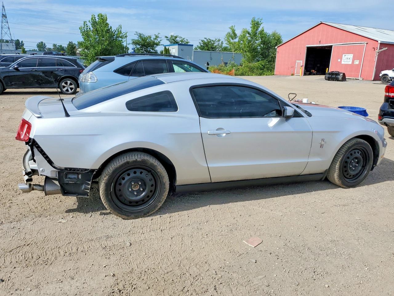 2012 Ford Mustang Silver vin: 1ZVBP8AM9C5217362