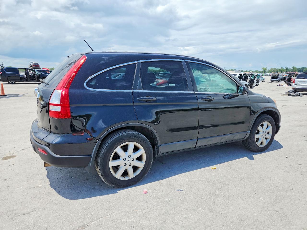 2009 Honda Cr-v Exl Черный vin: 5J6RE48709L010194