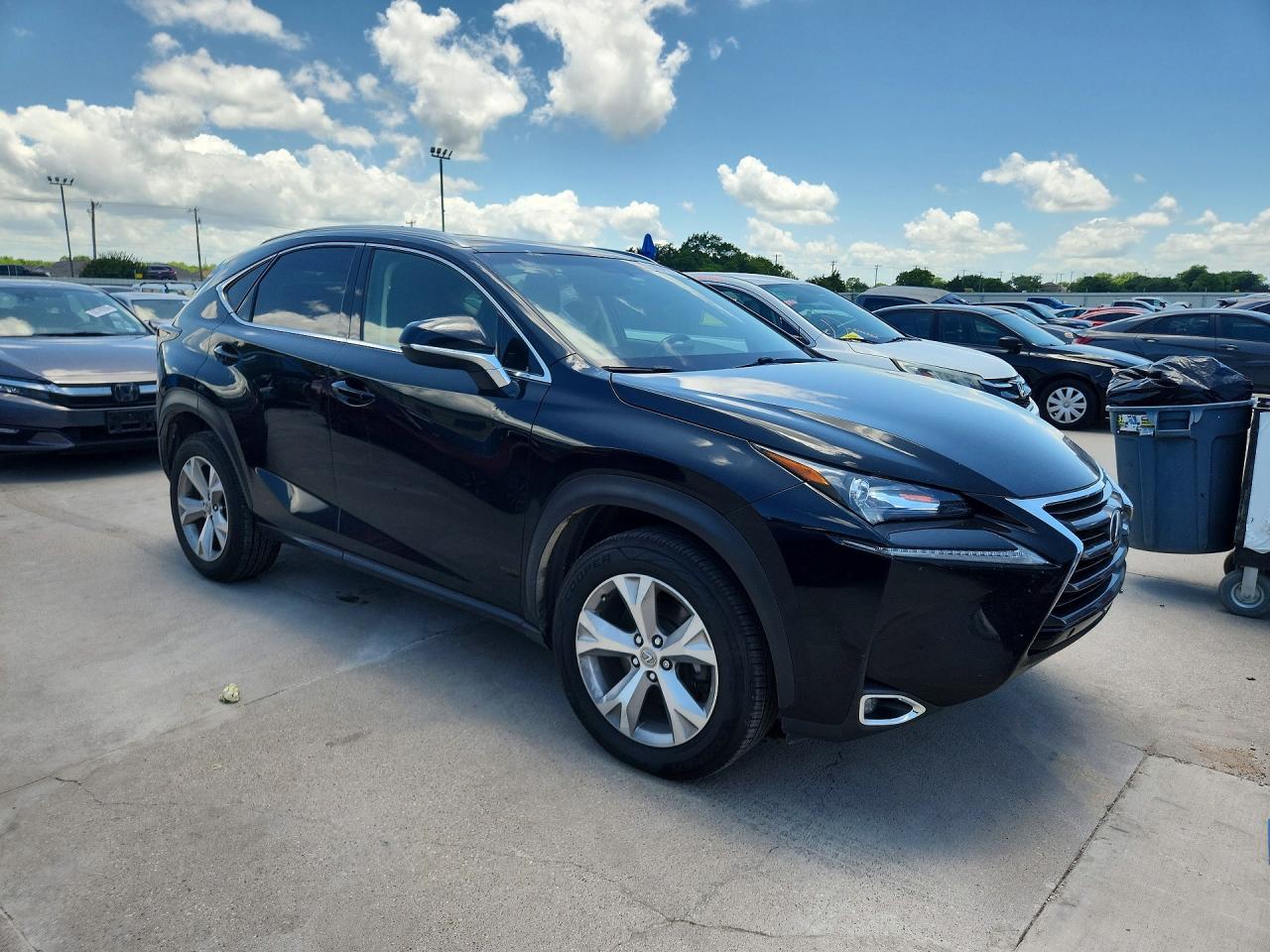 2017 Lexus Nx 200t Base Black vin: JTJYARBZ3H2051280