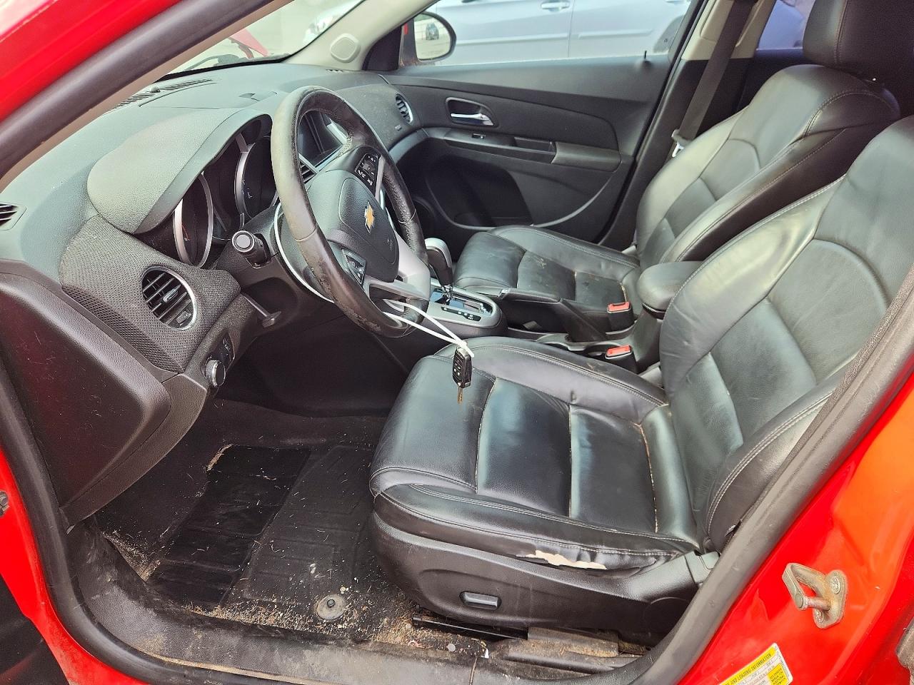 2014 Chevrolet Cruze Lt Red vin: 1G1PE5SB2E7312016