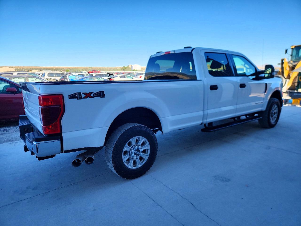 2021 Ford F250 Super Duty White vin: 1FT7W2BT1MED72780