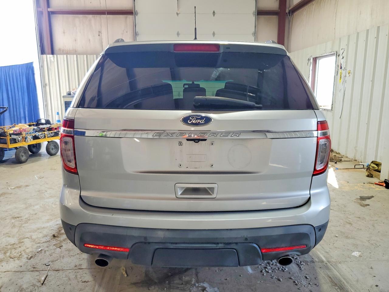 2012 Ford Explorer Xlt Silver vin: 1FMHK8D8XCGA08044