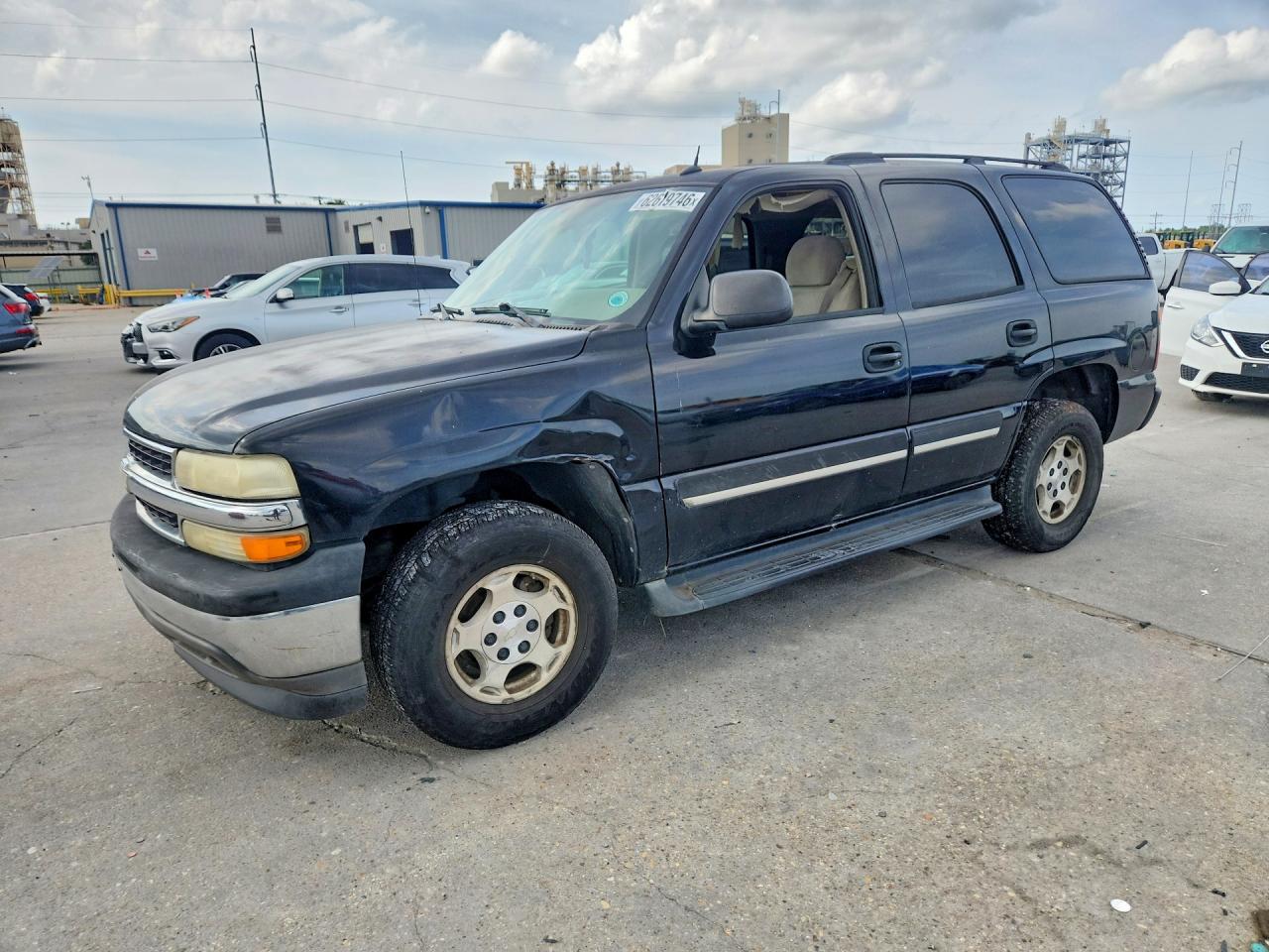 2005 Chevrolet Tahoe C1500 Black vin: 1GNEC13T95R257158
