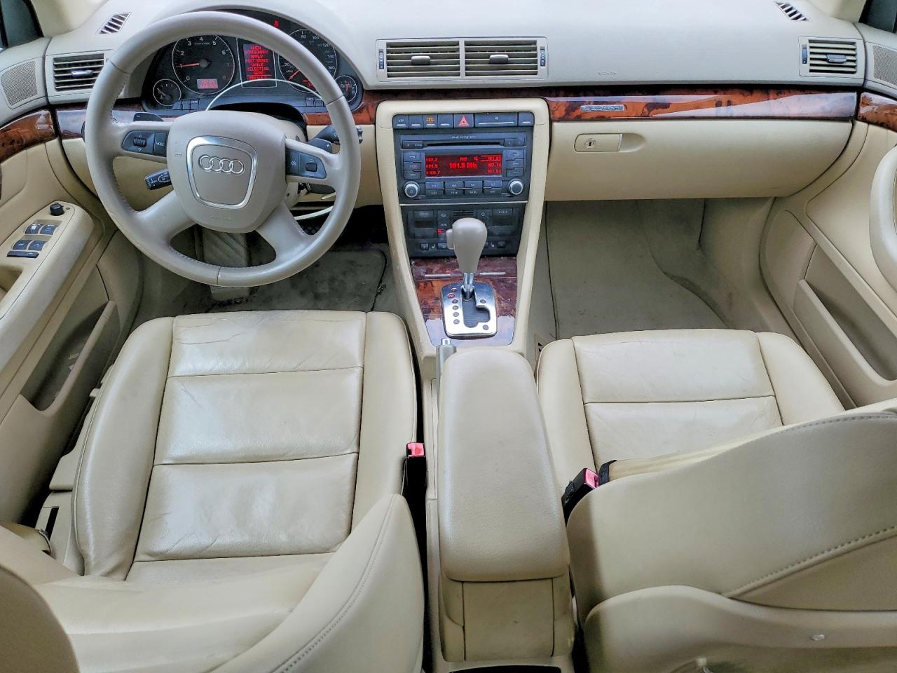 2008 Audi A4 2.0t Quattro Blue vin: WAUDF78E28A004465