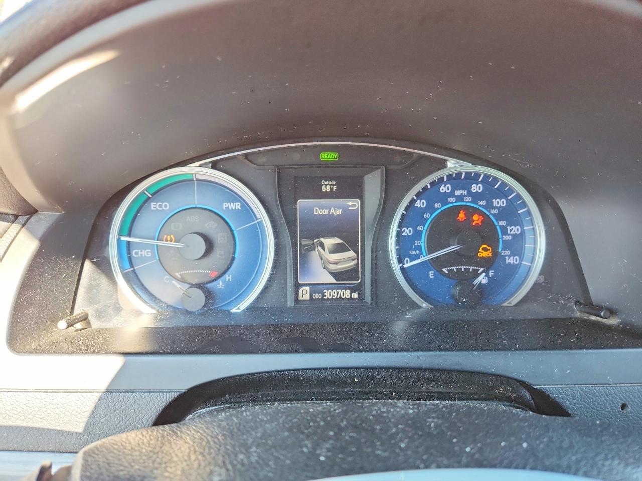 2015 Toyota Camry Hybrid Le Оранжевый vin: 4T1BD1FKXFU150710