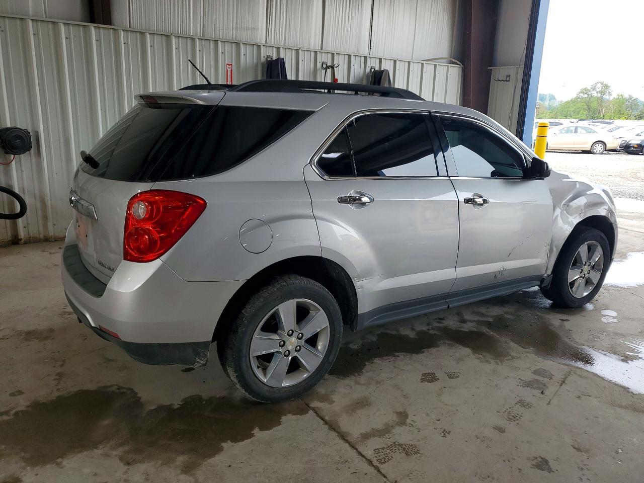 2013 Chevrolet Equinox Lt Silver vin: 2GNALDEK1D6350478